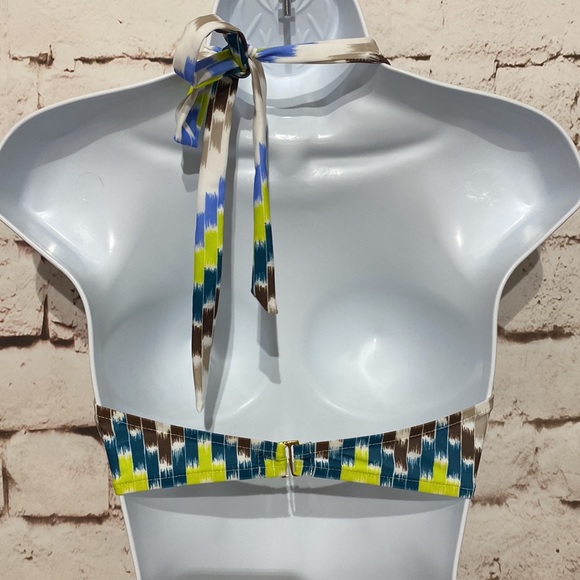 🆕Milly Cabana “Santorini” Halter Bikini Top, Size P - Picture 4 of 6